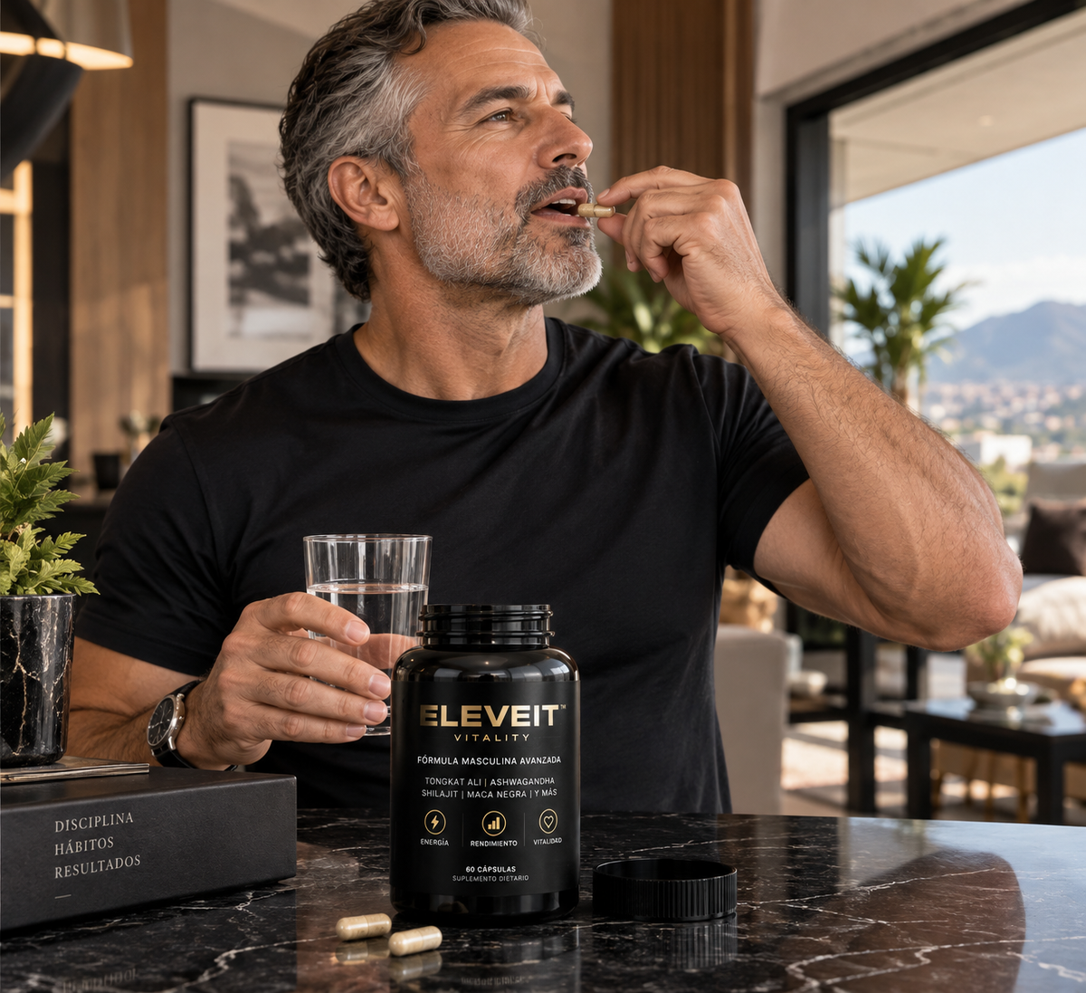 ELEVEIT™ Vitality: Potencia masculina para volver a sentirte como antes